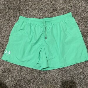 Under Armour Men's 2XL UA ICON Essential Volley Short‎ in Vapor Green/White